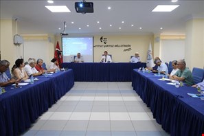 Kaş Belediyesi temmuz ayı meclis toplantısı yapıldı